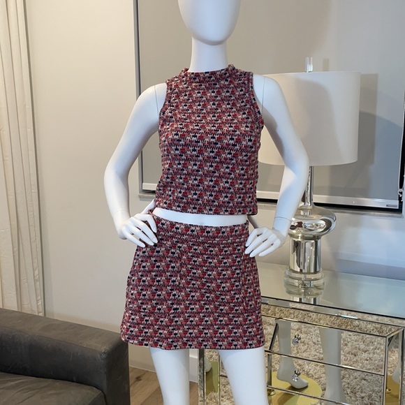 Zara Other - Zara 2pc skirt Set. Cropped Top and skirt Set
